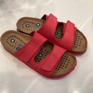 Sanosan Red Casual Sandals